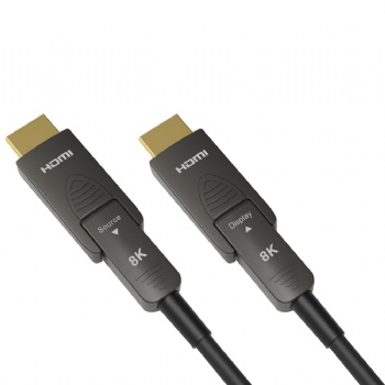 HDMI AOC Hybrid Fiber Optic Cable  UHD 8K60, 5-100m